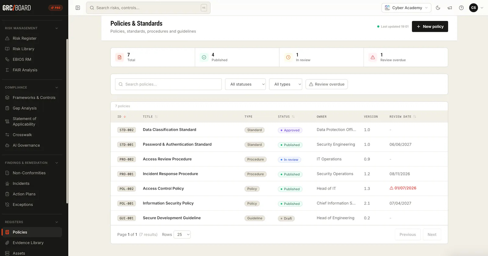 grcboard screenshot 3