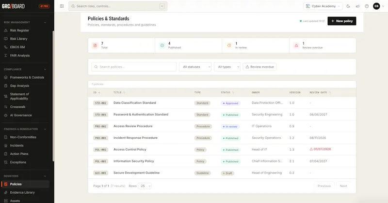 grcboard screenshot 3