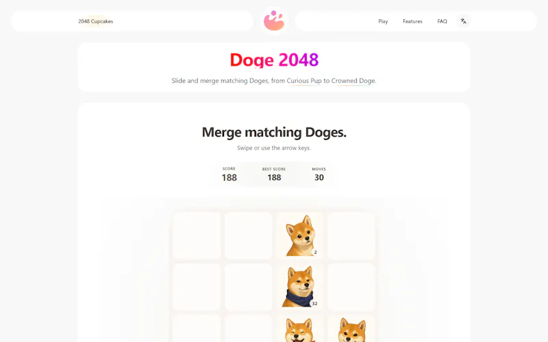 2048 Cupcakes screenshot 2
