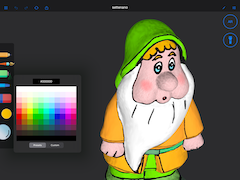 Paint3r - Coloring in 3D