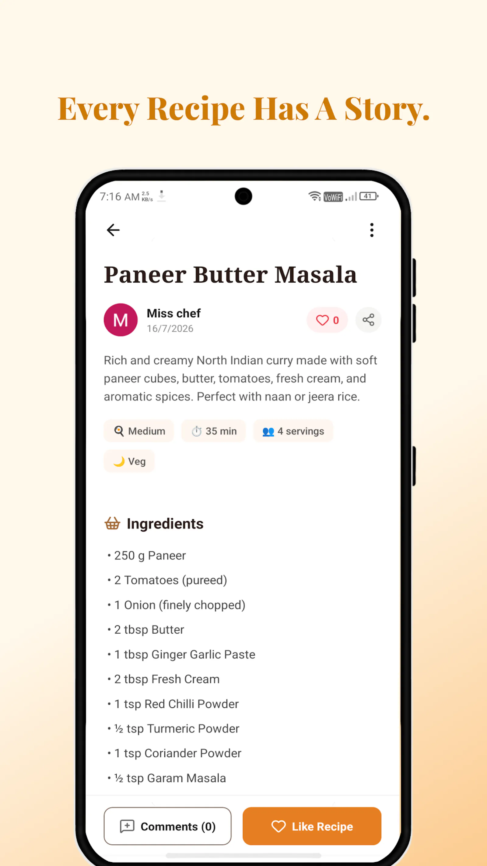 Cook Crafter: Recipe Community screenshot 5