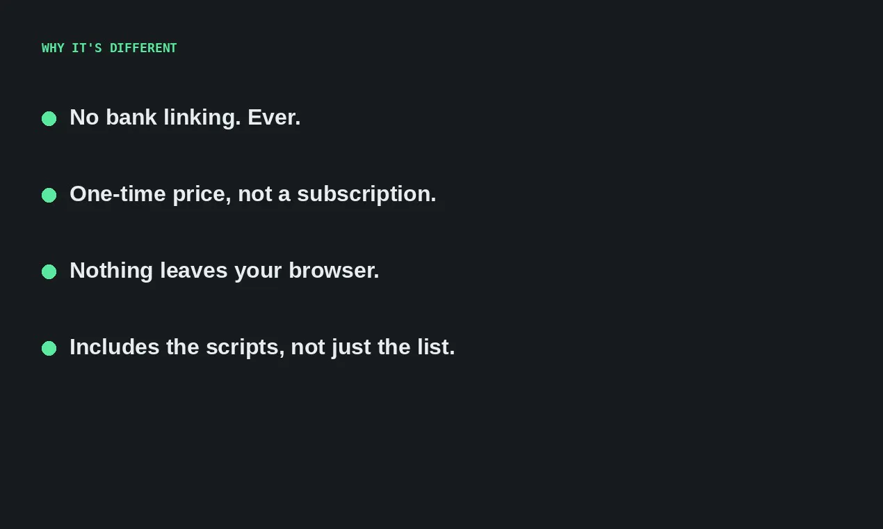 The Audit — Subscription Creep Toolkit gallery image