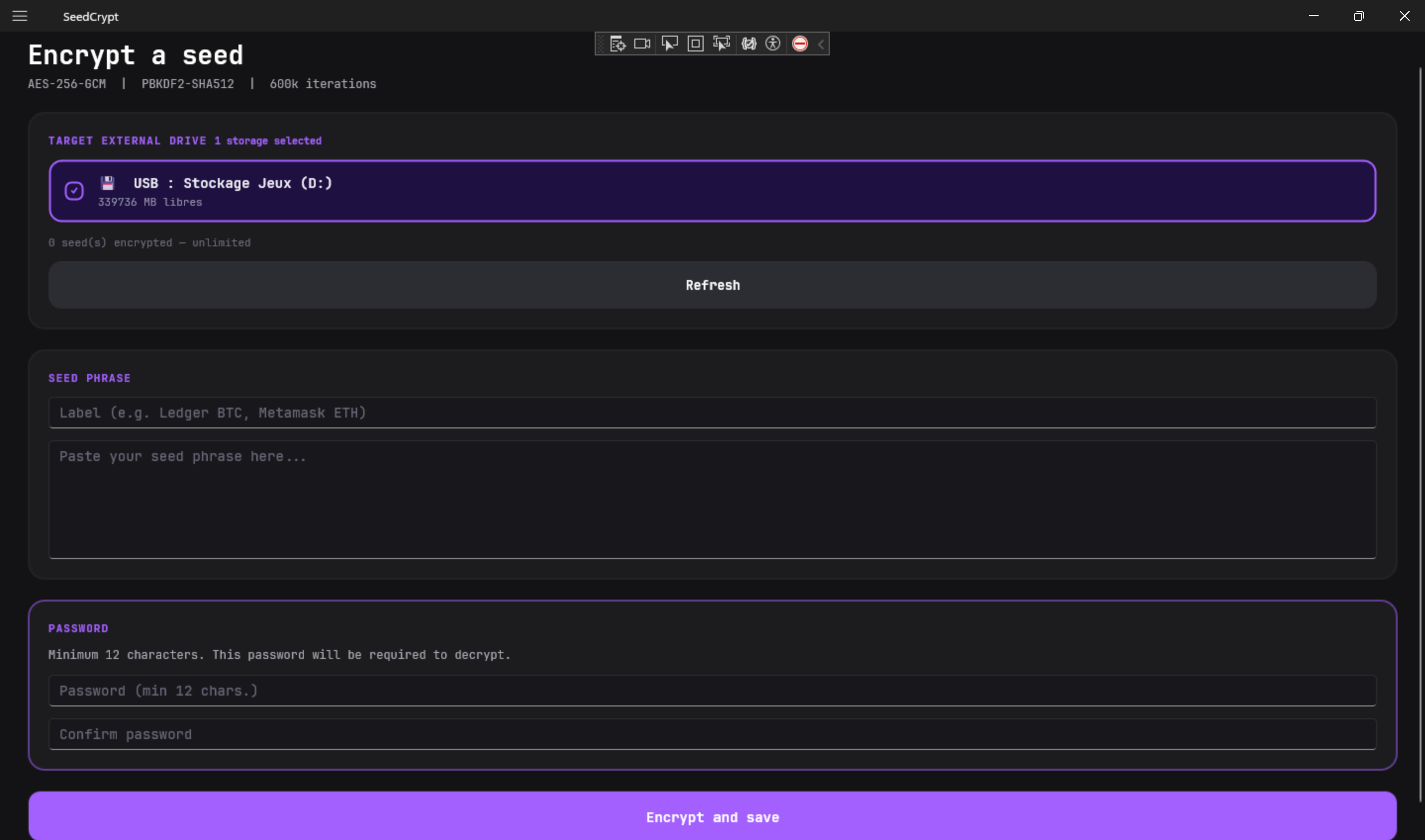 SeedCrypt gallery image