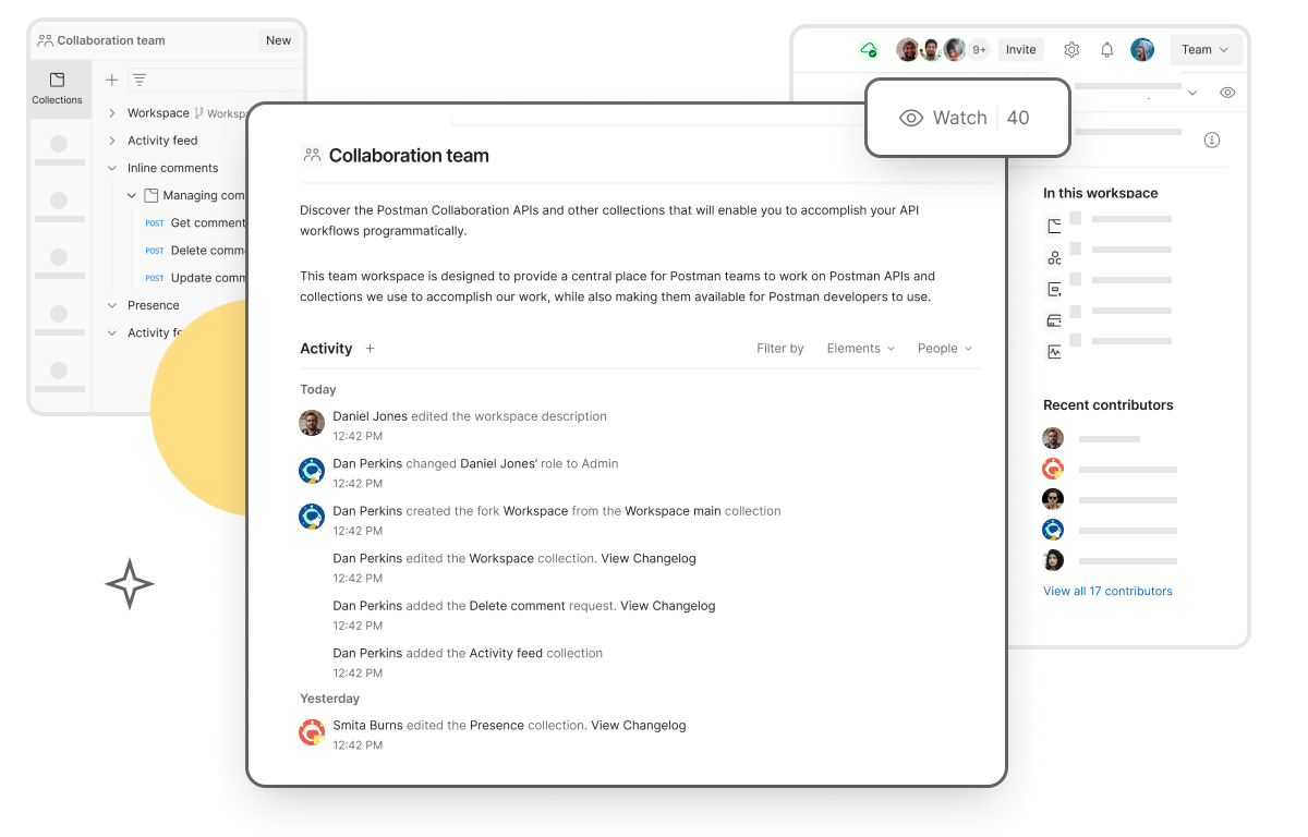 Postman Workspaces Image