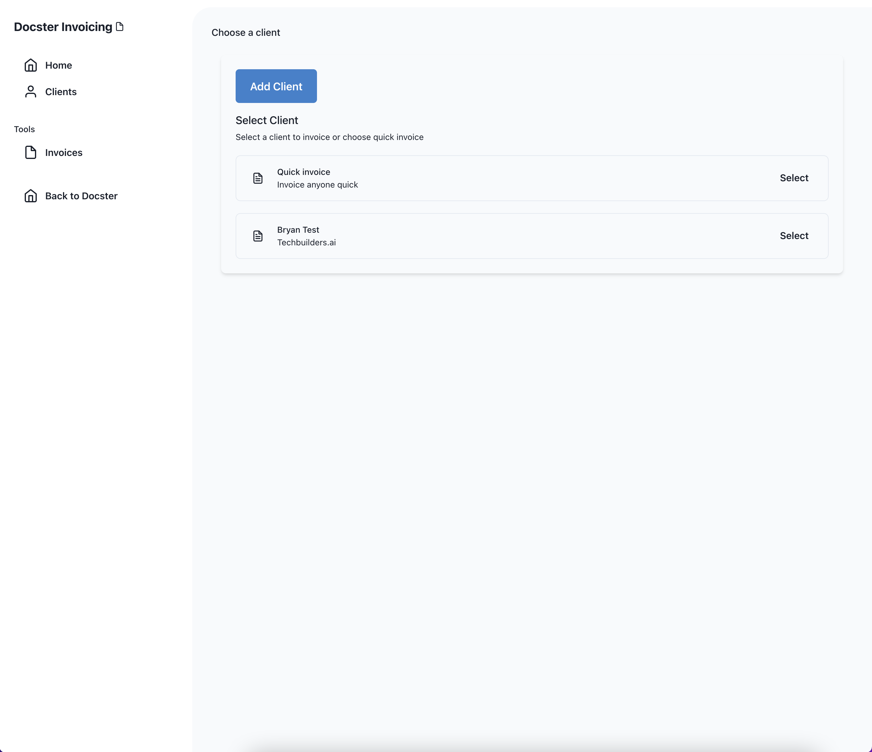 Docster Invoicing gallery image