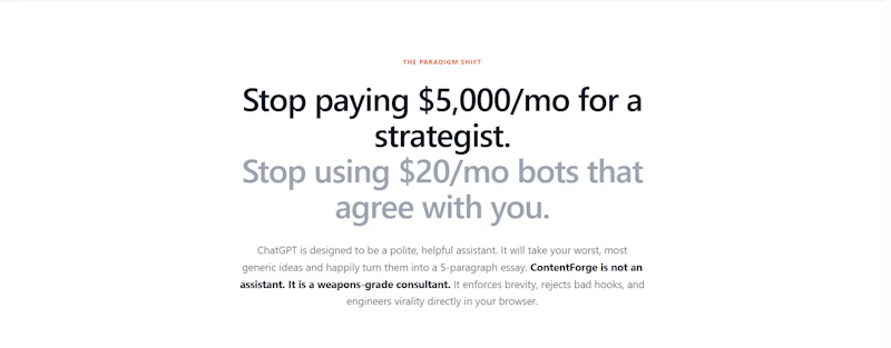 ContentForge screenshot 1