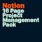 16 Page Project Management Pack
