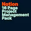16 Page Project Management Pack