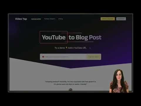 Video Tap — screenshot 1 showing tool features and UI