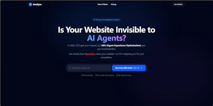AEO Diagnostic Tool gallery image