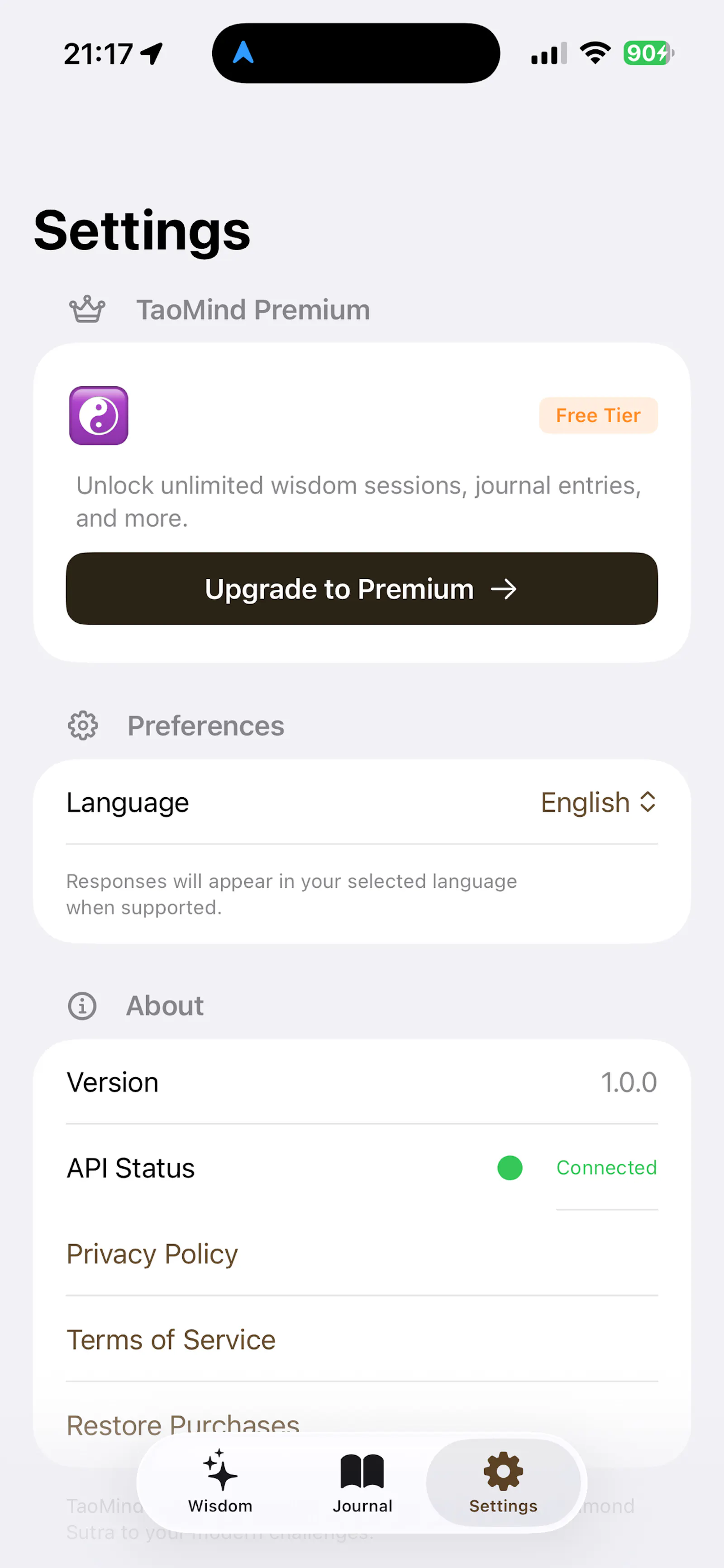 TaoMind screenshot 3