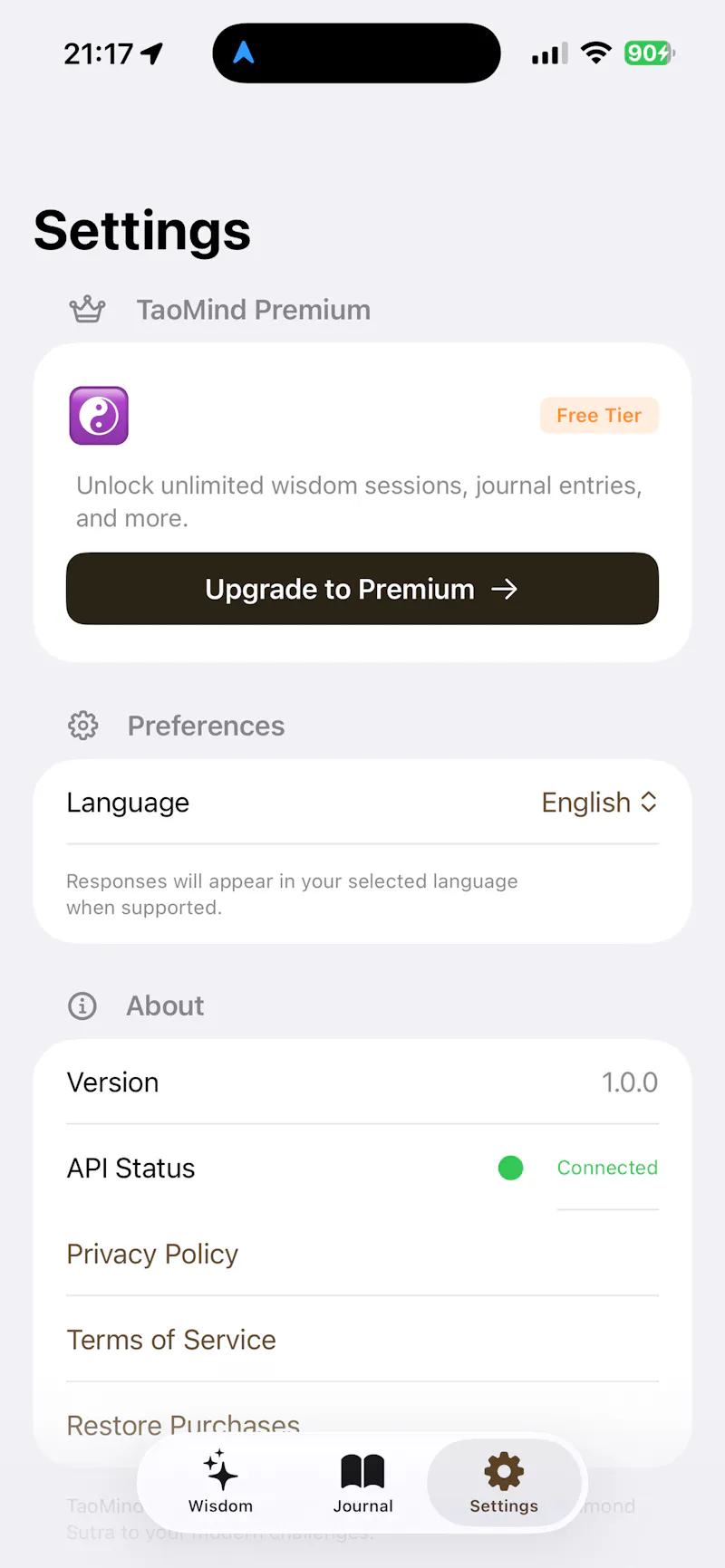 TaoMind screenshot 3