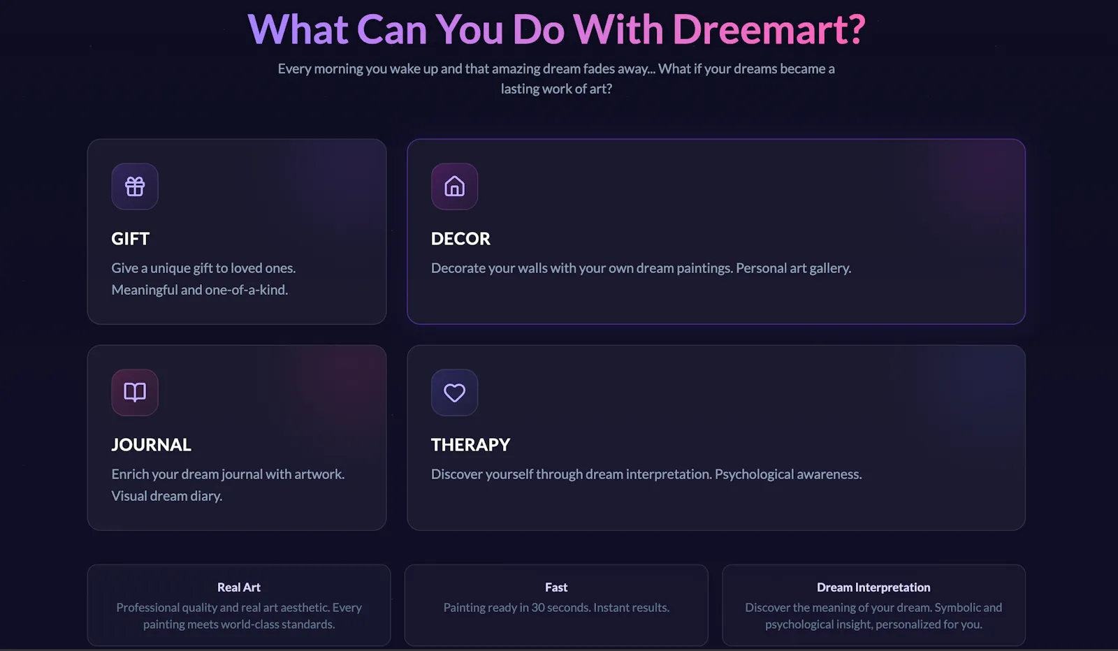Dreemart AI - Turn Your Dream Into Art screenshot 3