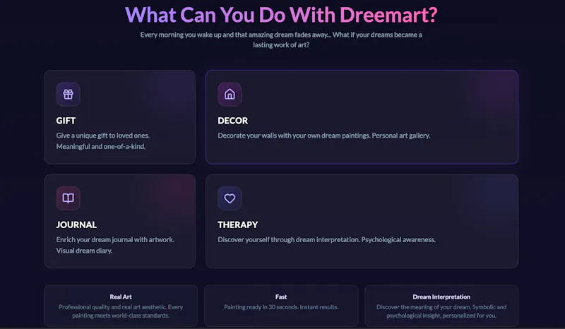 Dreemart AI - Turn Your Dream Into Art screenshot 3
