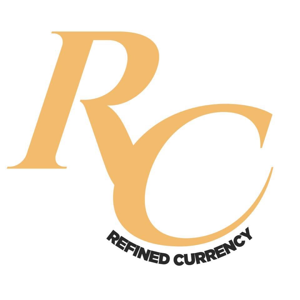 Black and white alphabet letter rc r c logo Vector Image