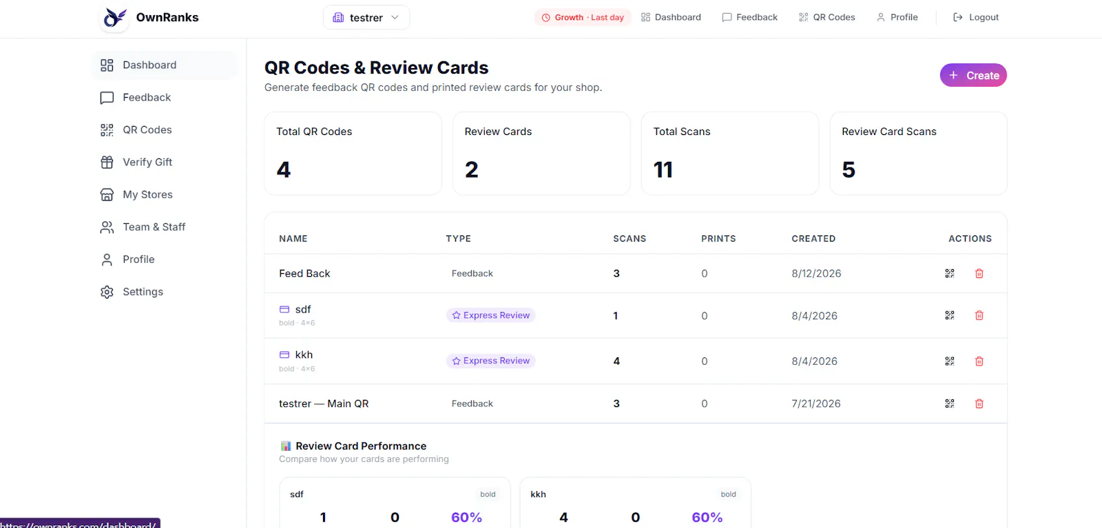 OwnRanks screenshot 3