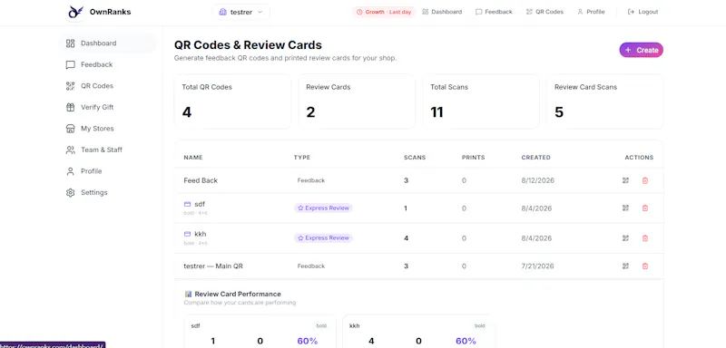 OwnRanks screenshot 3