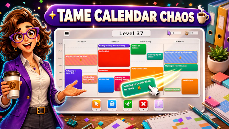 Meeting Mayhem: Calendar Jam screenshot 1