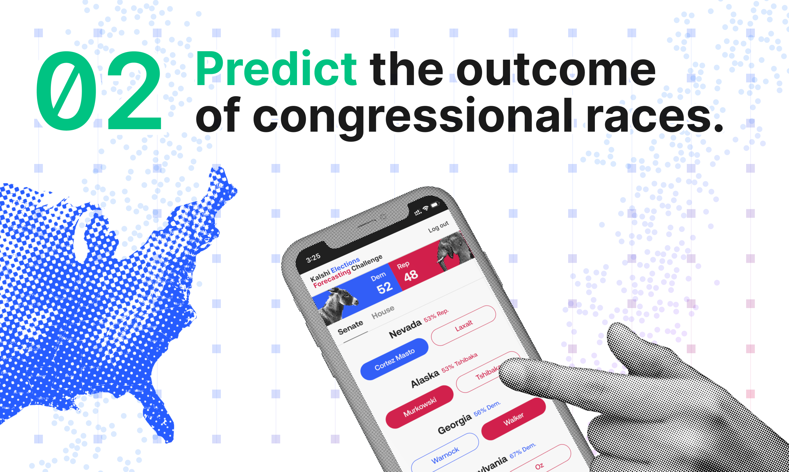 Desafío de pronóstico electoral de Kalshi media 3