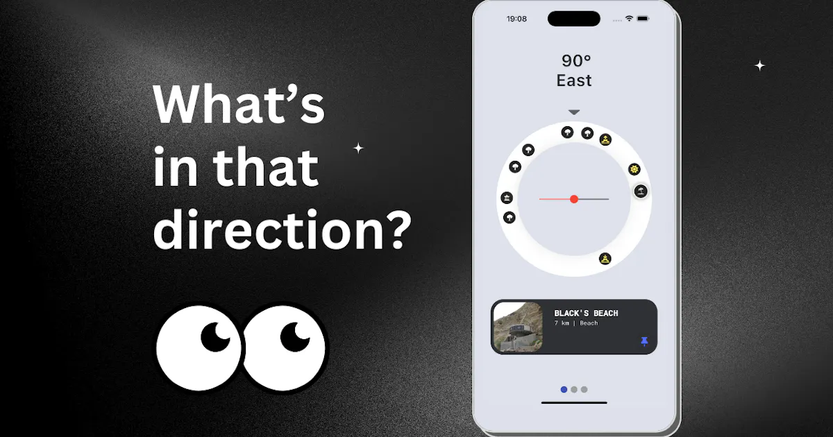 What’s in that direction?
