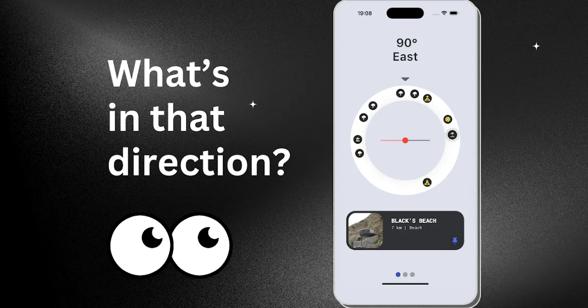What’s in that direction?