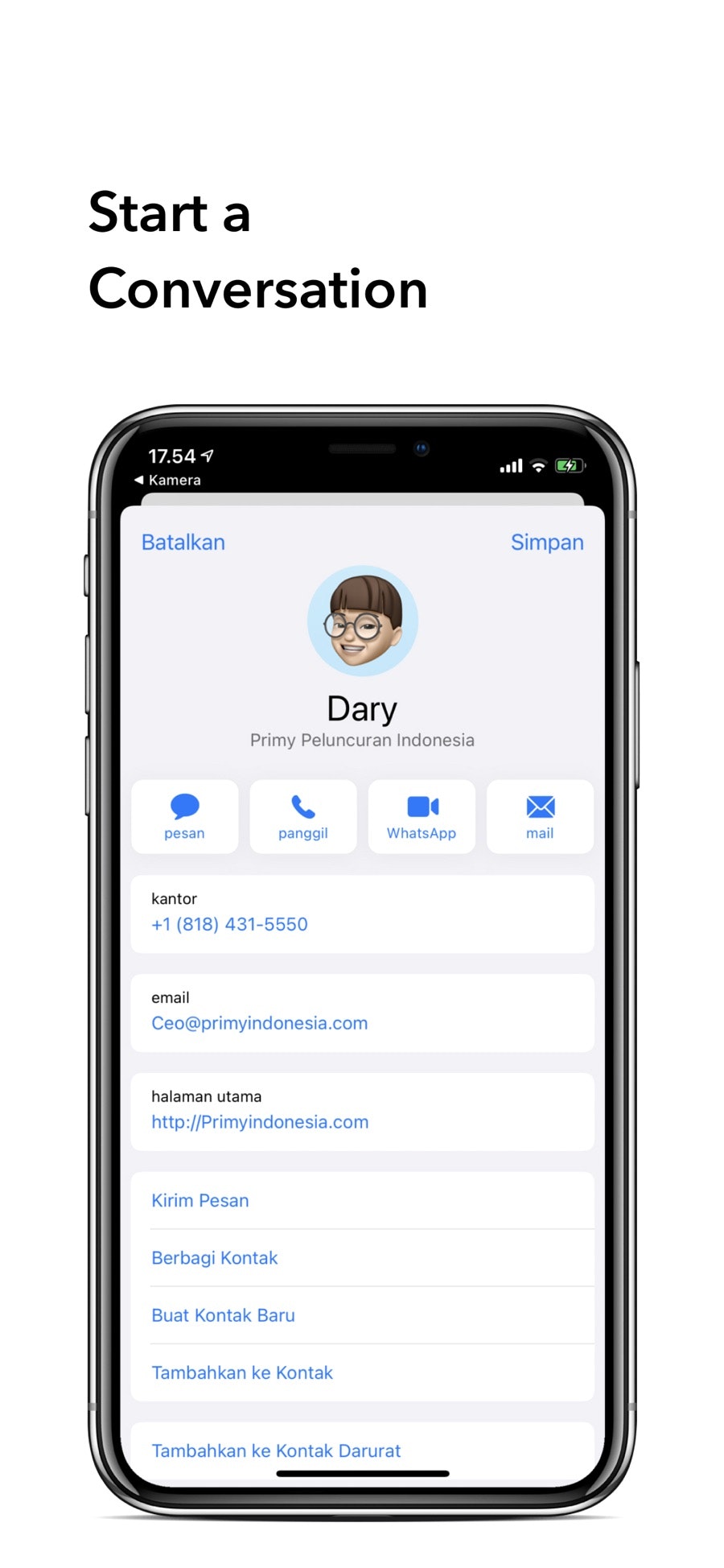 Bukadiri: Share Contact Easily gallery image