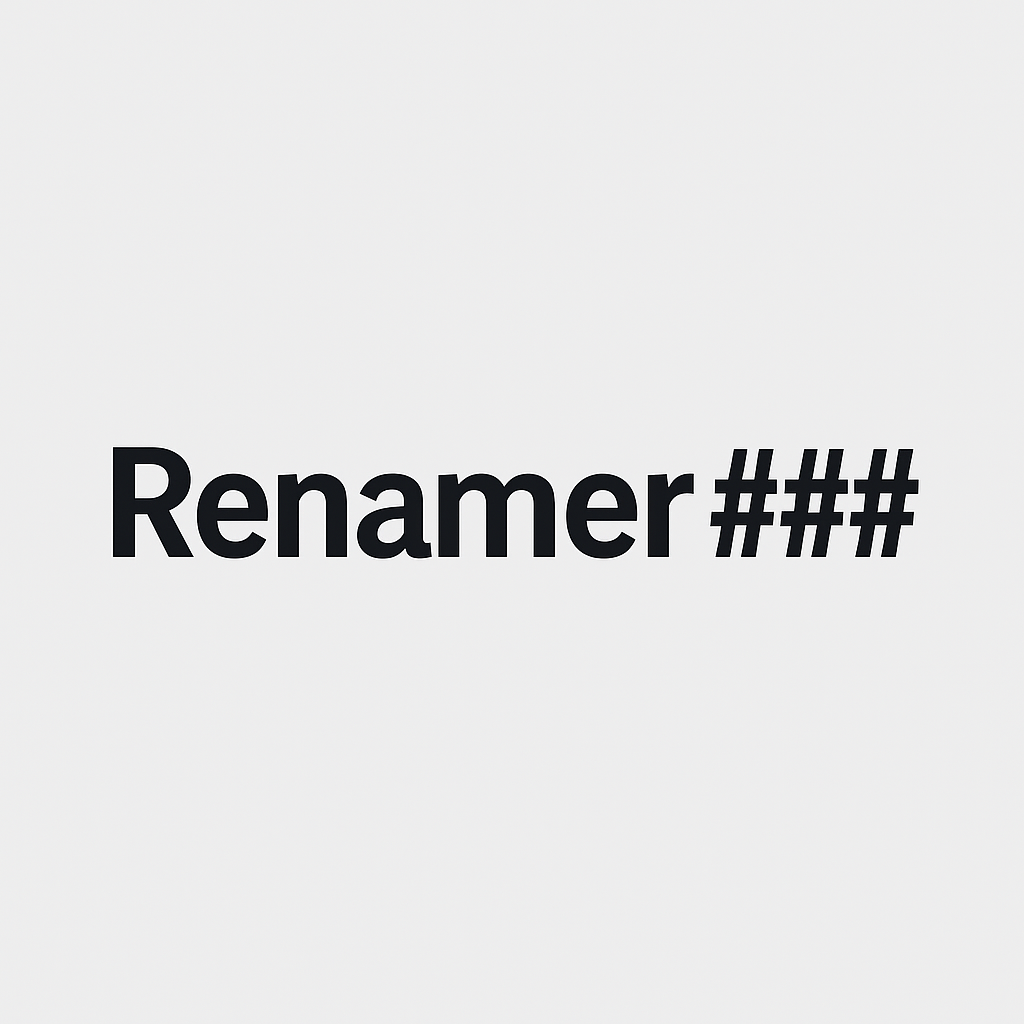 Renamer ### media 1