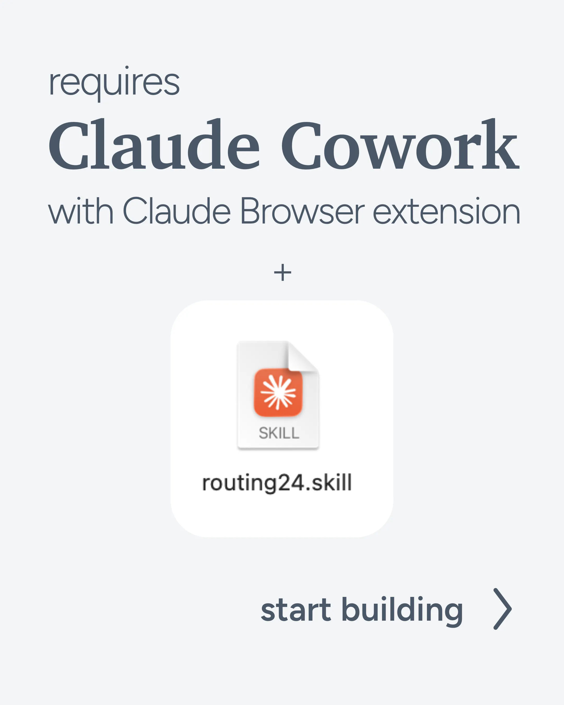 Routing24 for Claude Cowork 截图 2