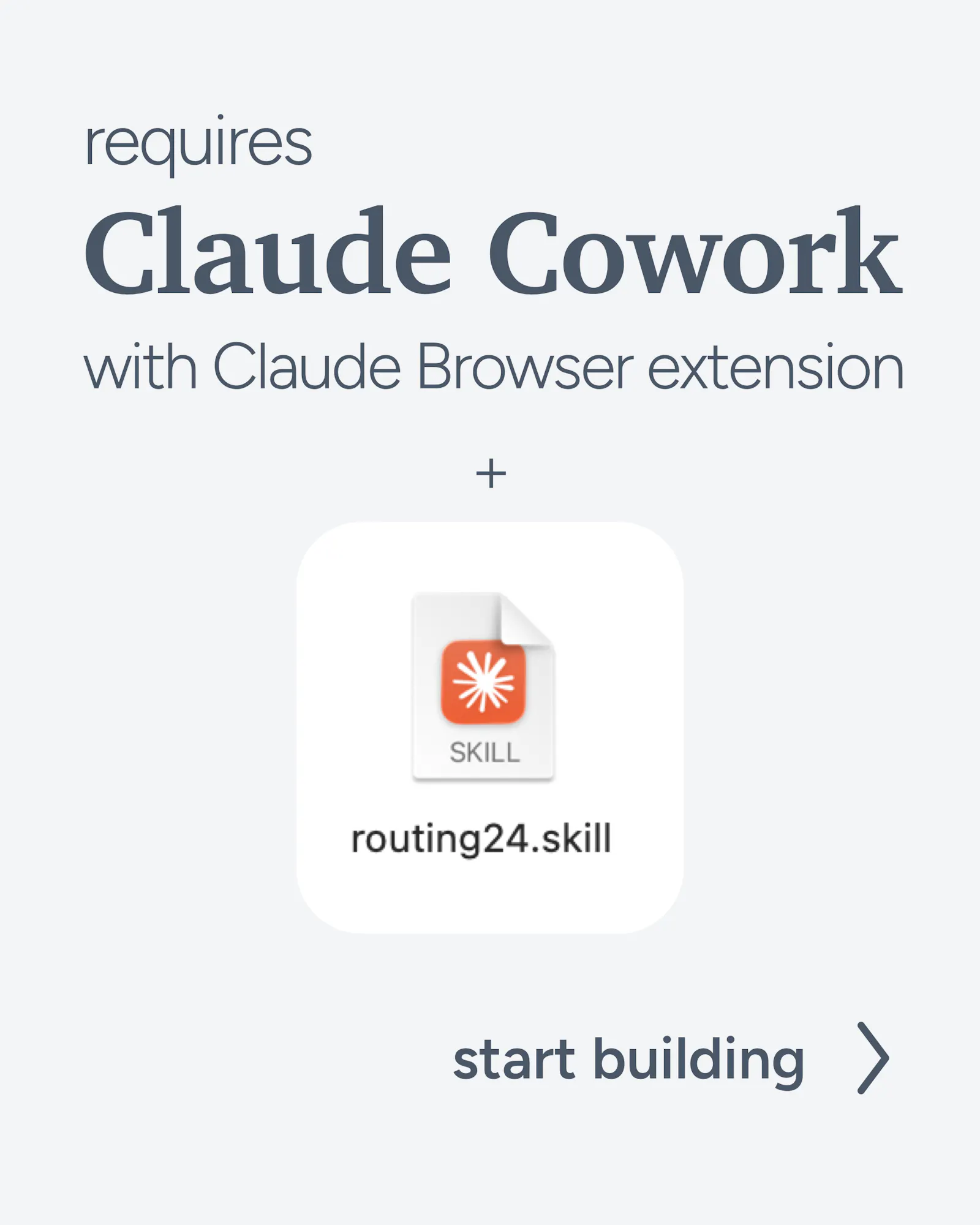 Routing24 for Claude Cowork screenshot 2