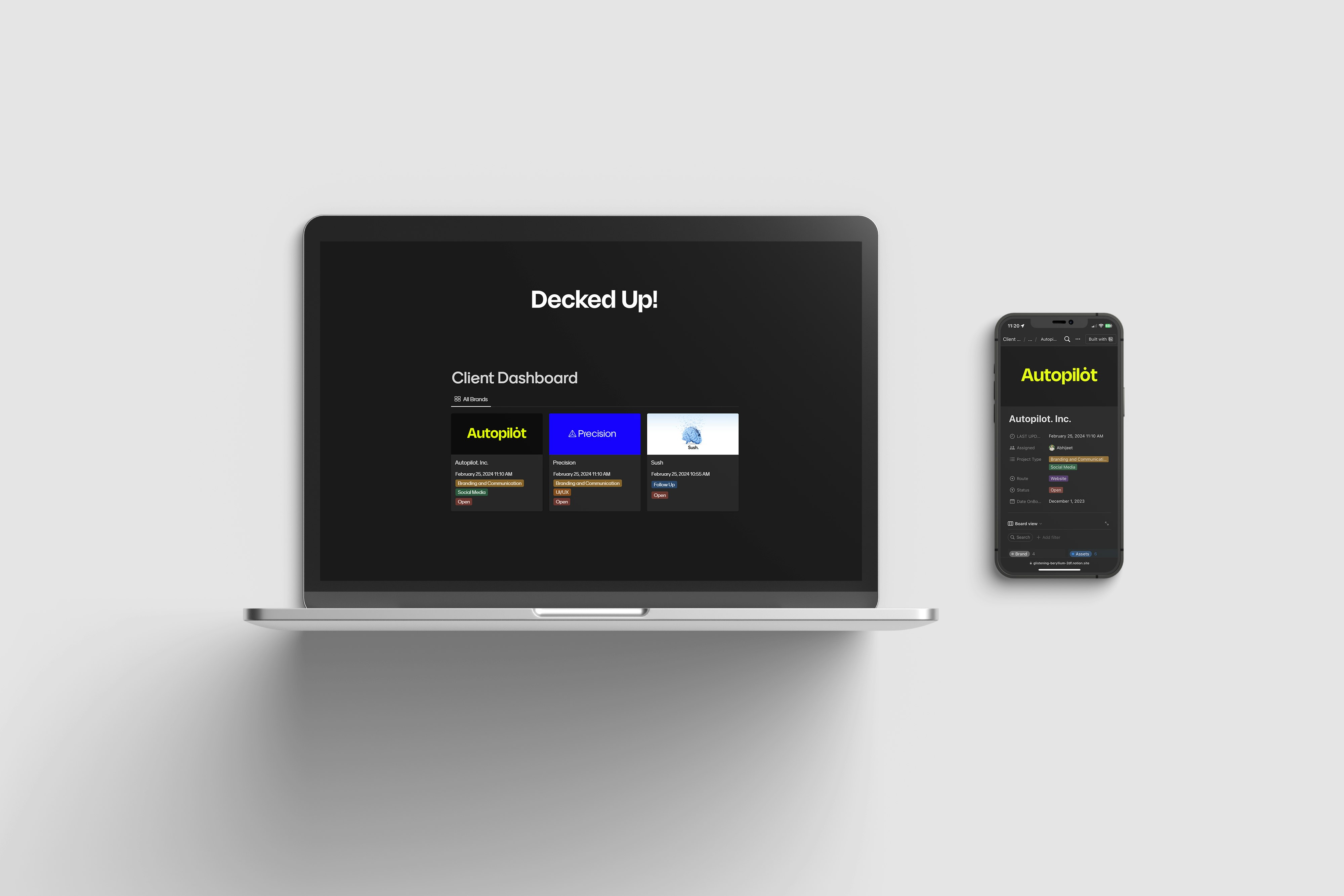 Client Dashboard  media 1