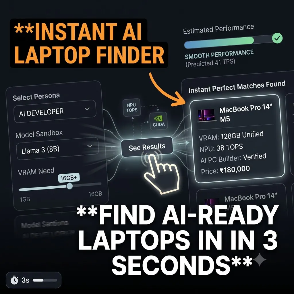 The AI Tech Pulse: Laptop Finder logo