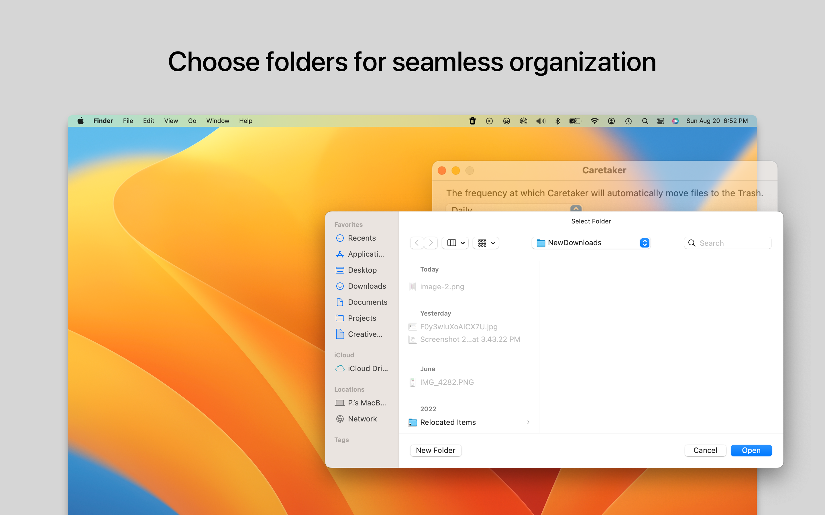 Média Gardien - ami de Trash - Déplacez automatiquement les fichiers à la poubelle sur macOS 4