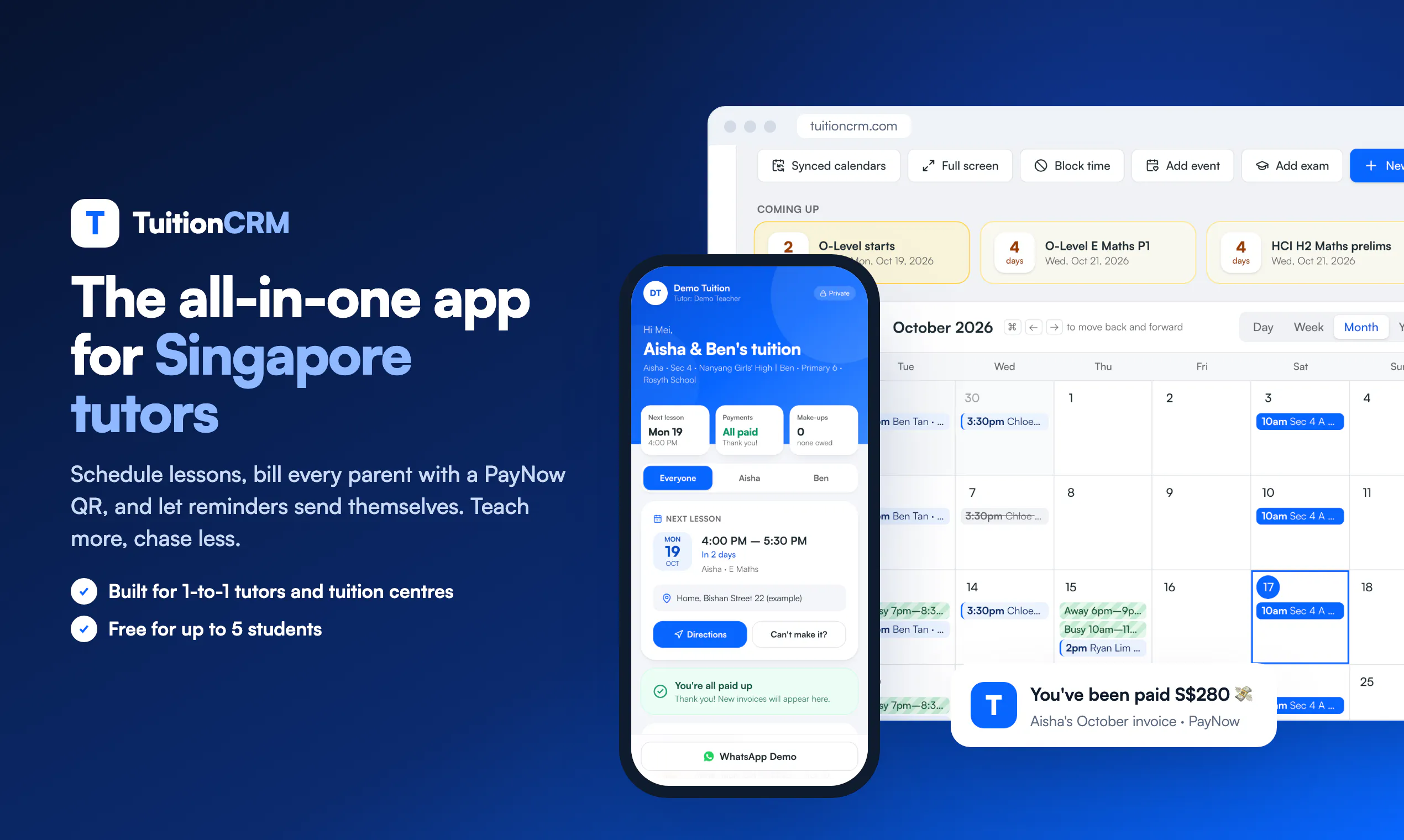 TuitionCRM gallery image