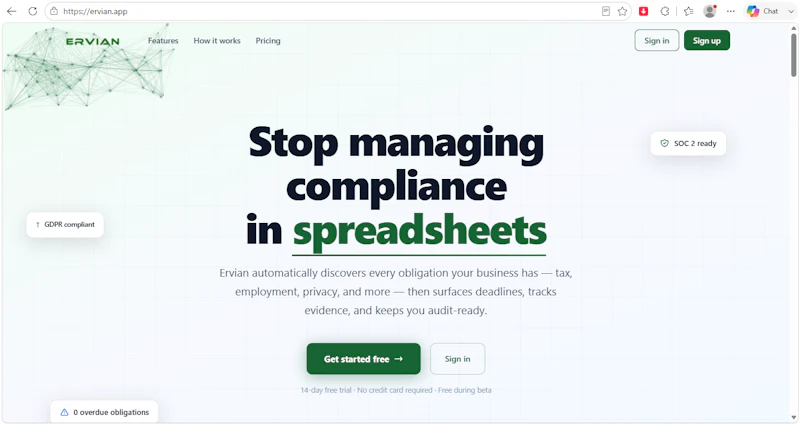 Ervian screenshot 1