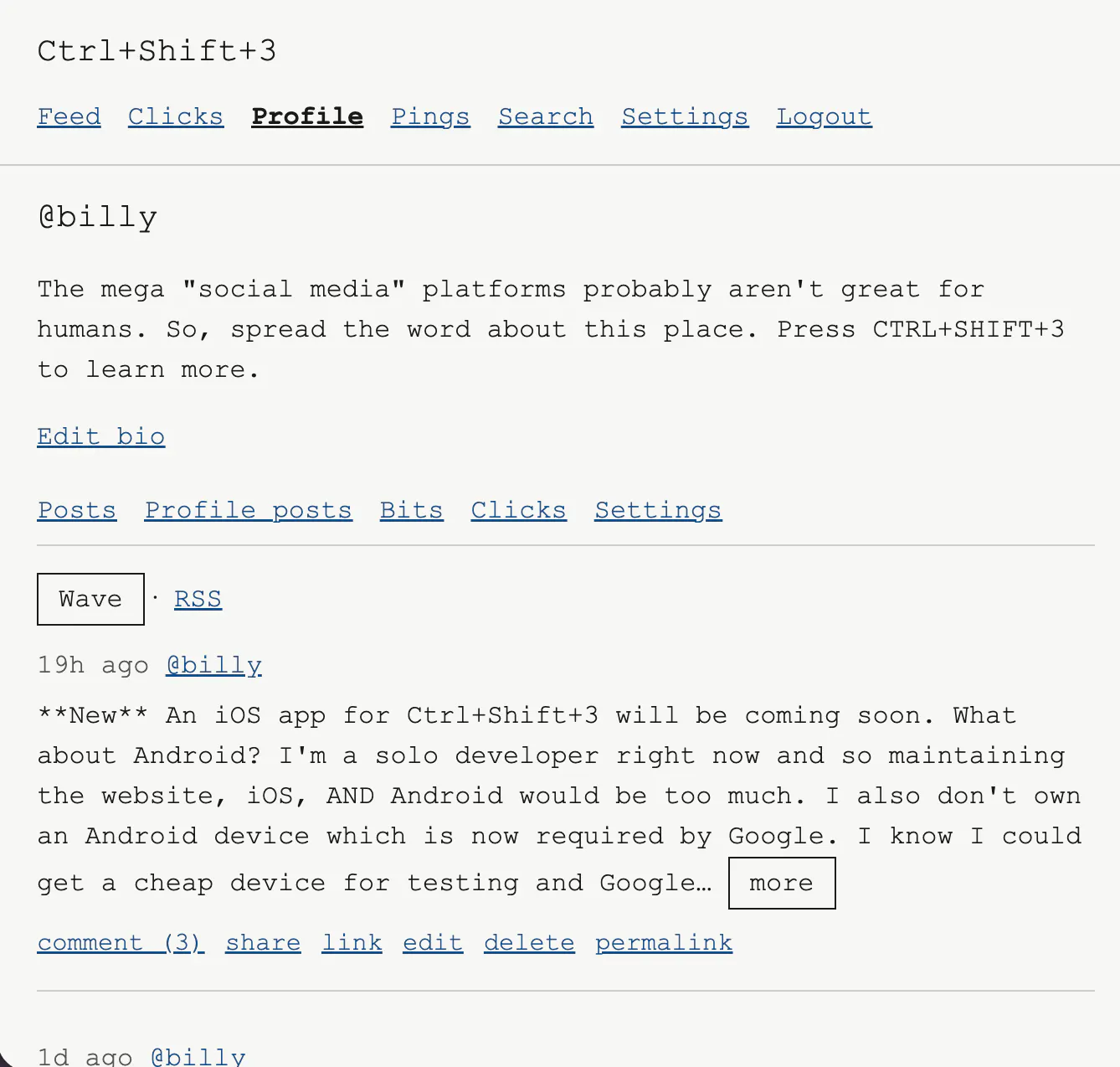 Ctrl+Shift+3 gallery image