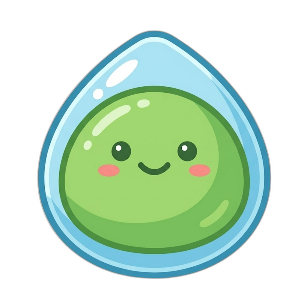 Slime Water - Product Hunt launch logo and brand identity