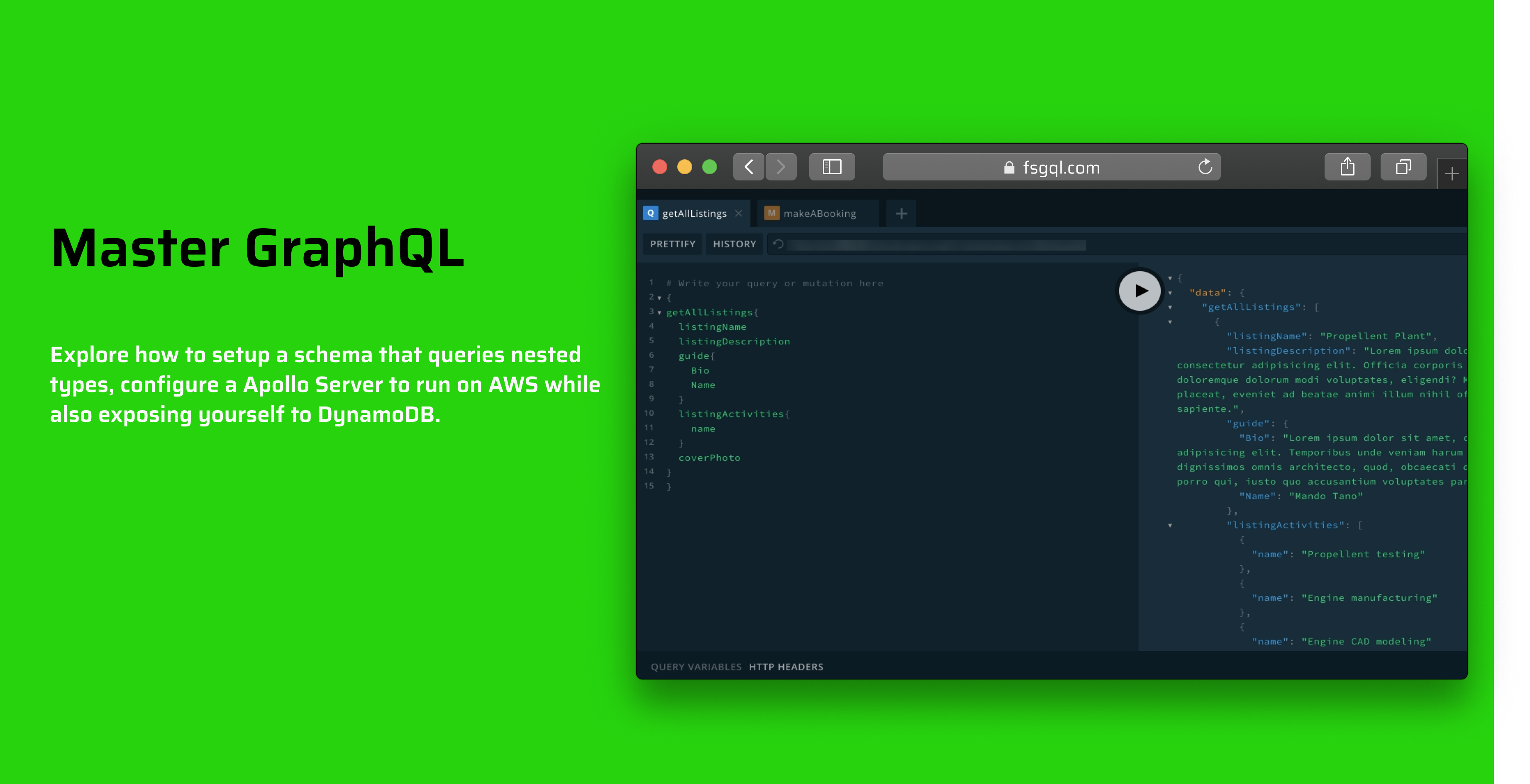 Fullstack Serverless GraphQL gallery image