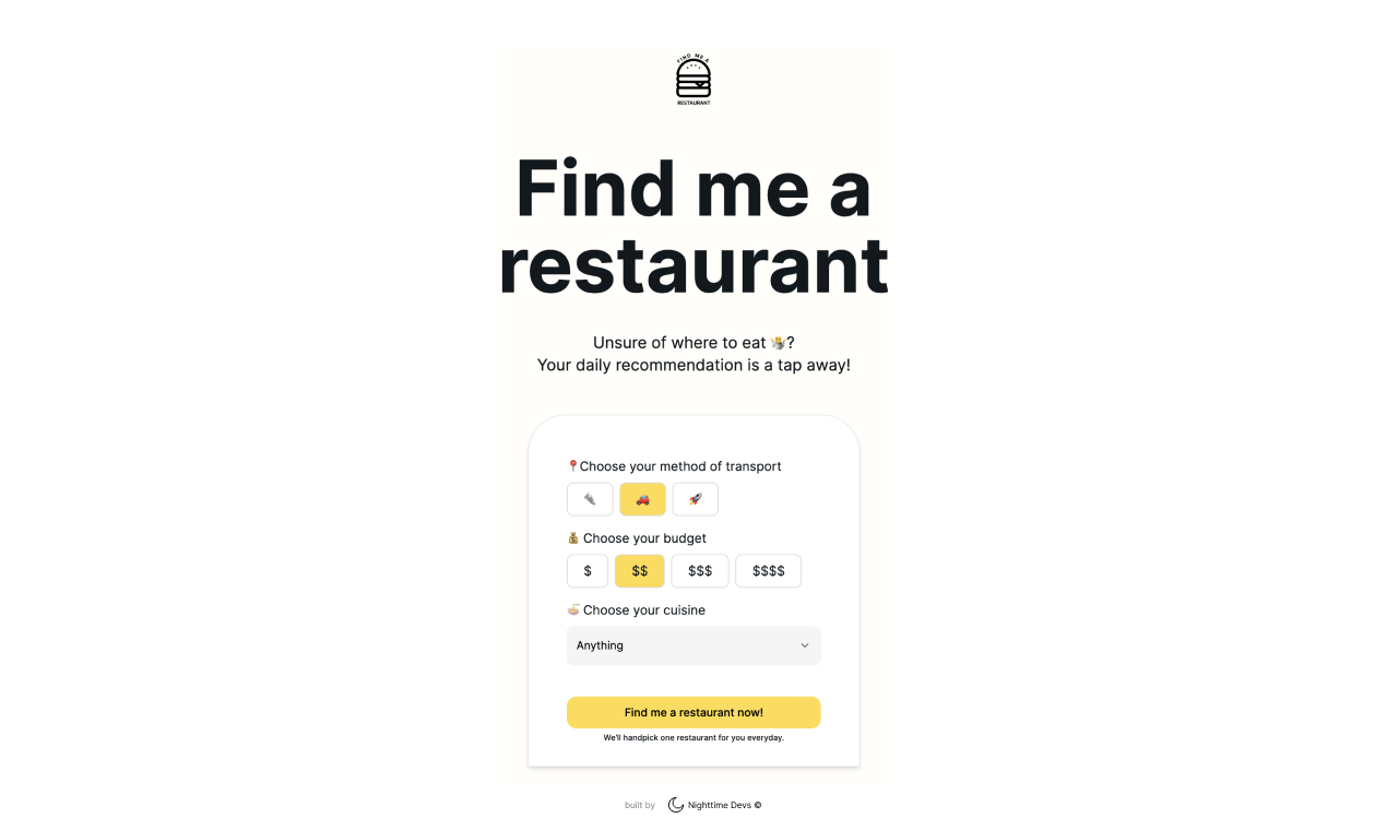 Trovami un ristorante - La tua raccomandazione quotidiana è un rubinetto media 2