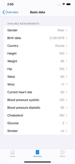 Overweight Disease Tracker Android APP gallery image