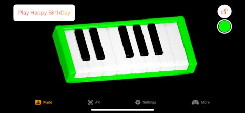 3D Piano Notes Keyboard Melody gallery image
