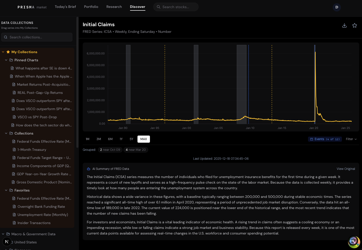 Prisma Market - Screenshot 2 showing product features and functionality