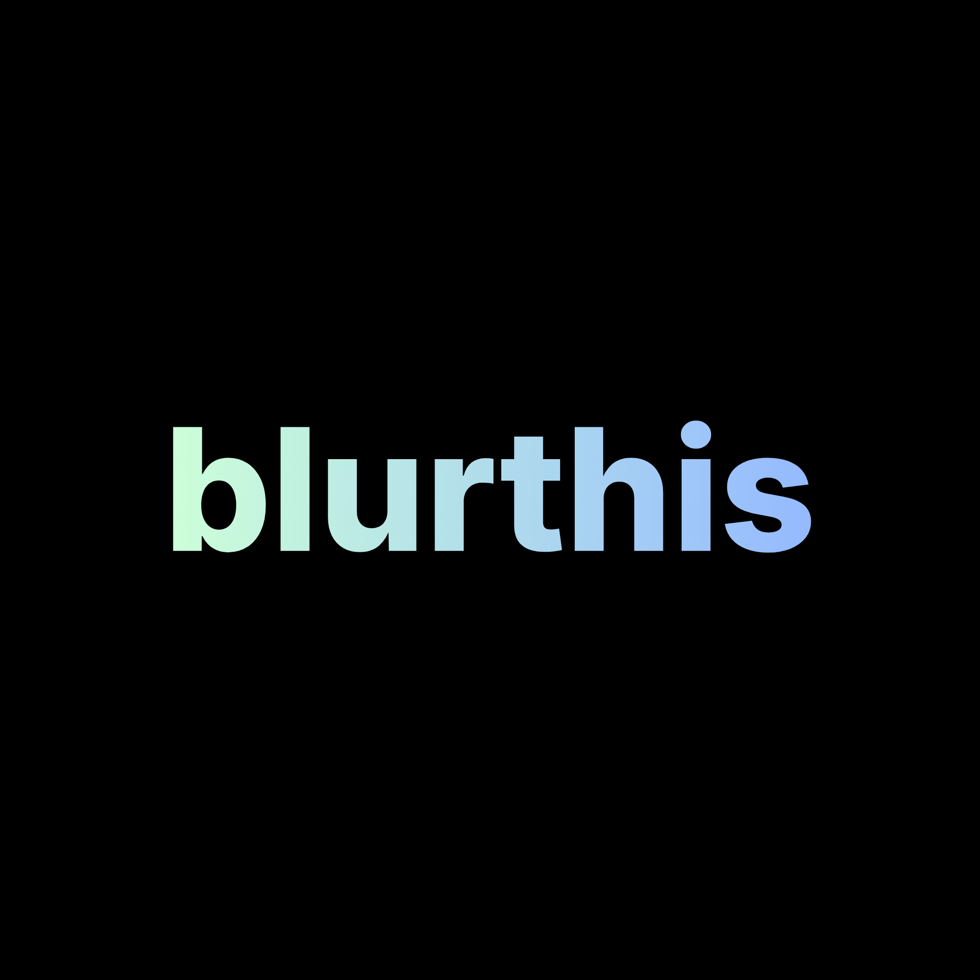 blurthis.realseye.com - Product Hunt launch logo and brand identity