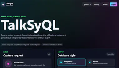 TalkSyQL gallery image