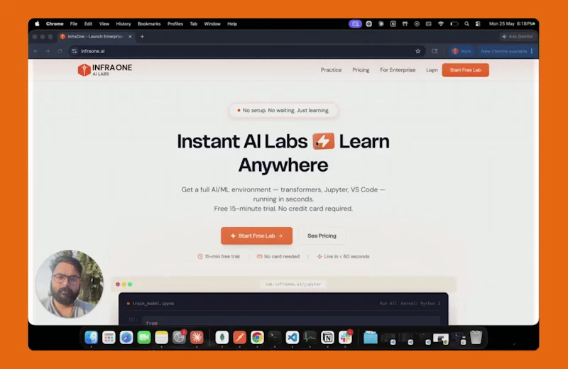 InfraOne AI Labs screenshot 1 (video preview)