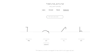 teeline.online gallery image
