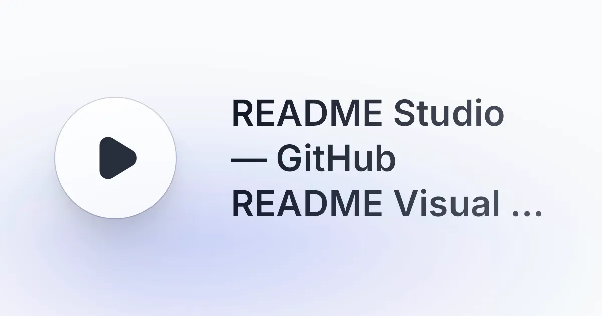 README Studio gallery image