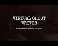 Virtual Ghost Writer media 1