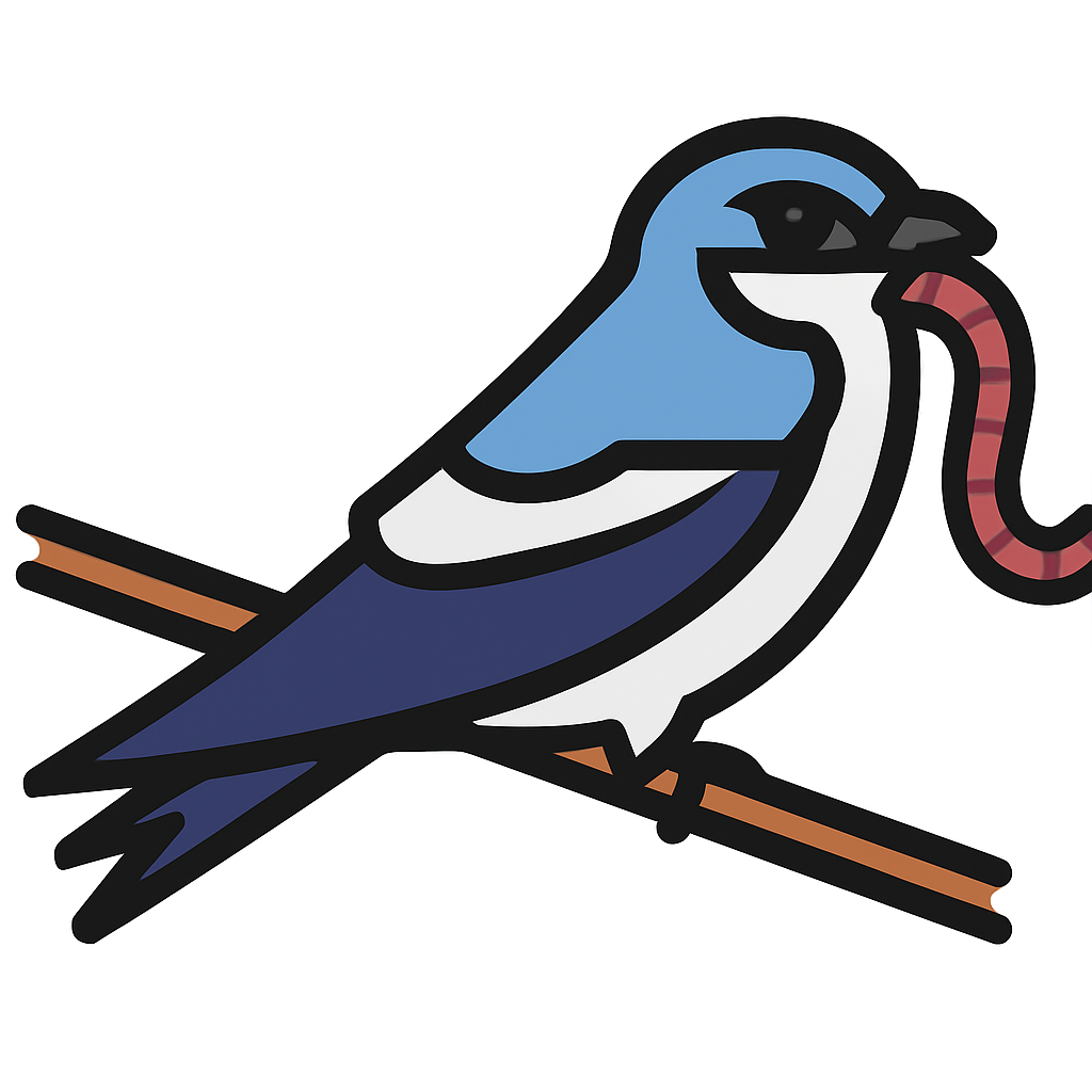 Gets The Worm logo
