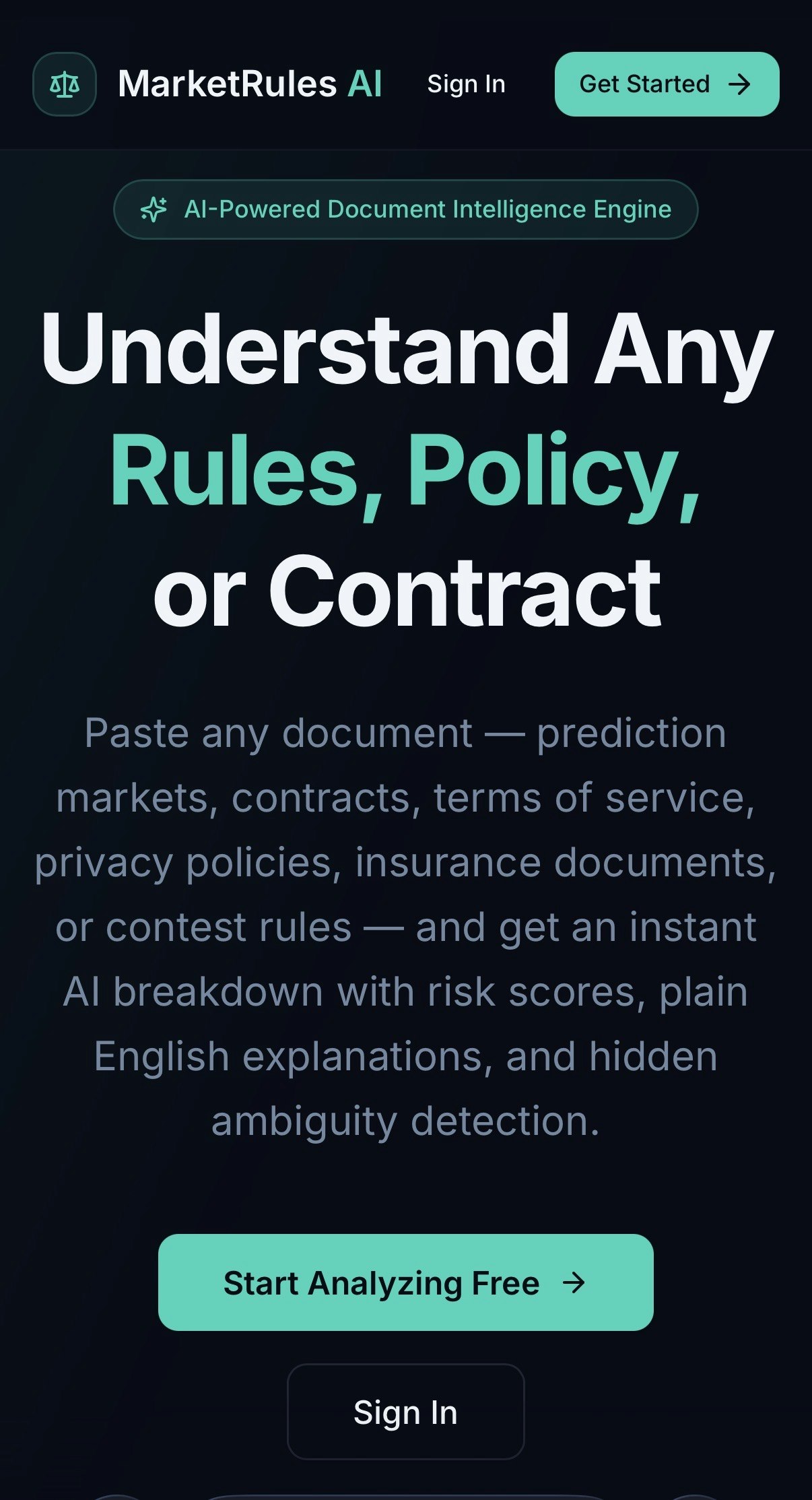 MarketRules AI gallery image
