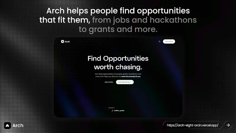 Arch screenshot 1